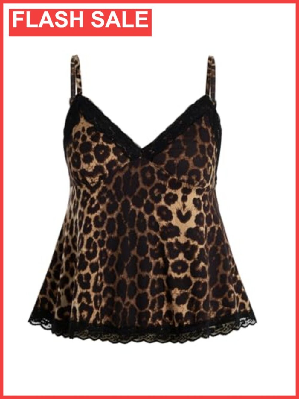 Womens Y2K Lace Cami Striped Babydoll Tank Top Flared Hem